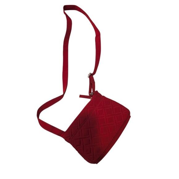 VERA BRADLEY Microfiber Tango Red Hipster Crossbody - Picture 3 of 5